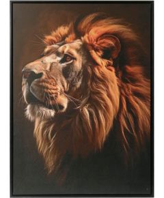 Kanva ar rāmi WALLY 50x70cm, lauva