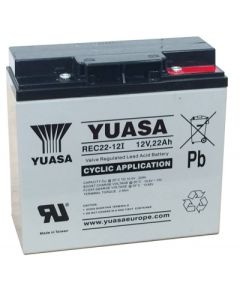 Akumulators YUASA YU-POWER 22Ah 181x77x166-+