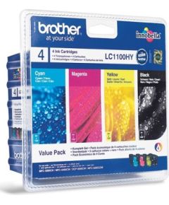 BROTHER VALUE PACK LC-1100HY BK/C/M/Y