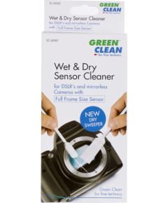 Green Clean sensora tīrīšanas komplekts Wet Foam Swab & Dry Sweeper (SC-6060)