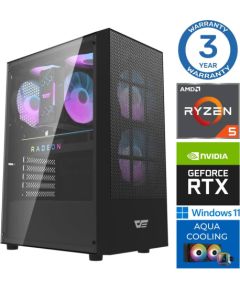 INTOP AQUA Ryzen 5 7600X 16GB DDR5 1TB SSD M.2 NVME+2TB RTX3060 12GB WIN11