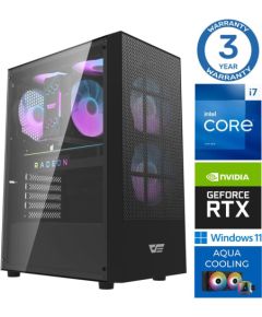 INTOP AQUA i7-14700F 16GB DDR5 500SSD M.2 NVME RTX4060Ti 8GB no-OS