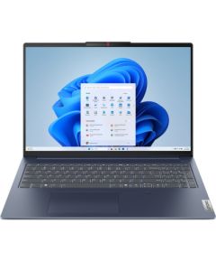 Lenovo IdeaPad Slim 5 AMD Ryzen™ 7 8845HS Laptop 40.6 cm (16") Touchscreen WUXGA 16 GB LPDDR5x-SDRAM 1 TB SSD Wi-Fi 6 (802.11ax) Windows 11 Home US English Blue New Repack/Repacked