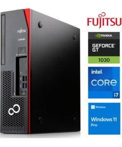 Fujitsu D738 SFF i7-9700 32GB 1TB SSD M.2 NVME GT1030 2GB WIN11Pro