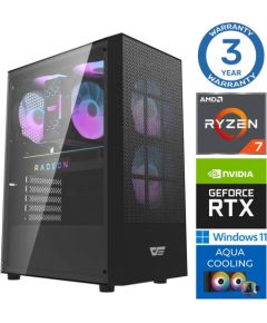 INTOP AQUA Ryzen 7 7700X 16GB DDR5 1TB SSD M.2 NVME+2TB RTX4060 8GB WIN11