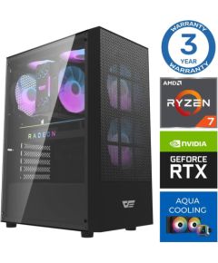 INTOP AQUA Ryzen 7 7700X 32GB DDR5 500SSD M.2 NVME RTX4060Ti 8GB no-OS