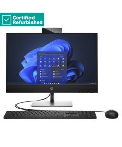 RENEW SILVER HP Pro 440 G9 AIO All-in-One - i3-14100T, 16GB, 256GB SSD, 23.8 FHD Touch AG, WiFi, Height Adjustable, NO CAM, NO SPEAKERS, Win 11 Pro, 1 years / B4DU2E8R#ABD