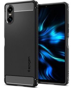 Spigen Rugged Armor apvalks Sony Xperia 10 VI - matēts melns