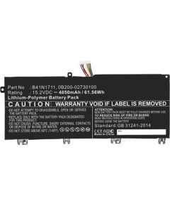 CoreParts Laptop Battery for Asus 0B200-02730100  B41N1711 61.56Wh Li-Pol 15.2V 4050mAh  5704174371120