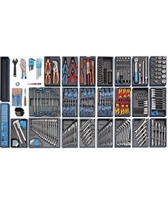Gedore tool trolley 1500 ES-03-2004 0810 (blue / black, incl. 325 tools)