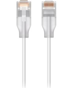 Ubiquiti UACC-Cable-Patch-EL-3M-W networking cable Translucent, White Cat6