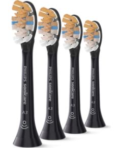 Philips Sonicare A3 Premium All-in-One zobu birstes uzgalis, 4gab, melns