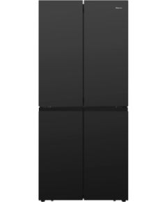 Hisense RQ563N4GB1 side-by-side refrigerator Freestanding 454 L F Black