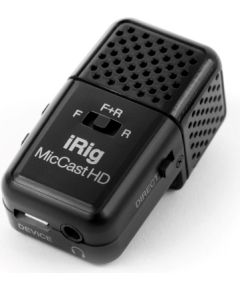 IK Multimedia iRig Mic Cast HD - Dual-sided digital USB microphone with built-in preamp