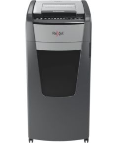 Rexel AutoFeed+ 600M Paper Shredder Micro cut shredding 2x15mm P-5 110L, 55 dB, Grey/Black