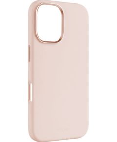 Fixed MagFlow | Back cover | Apple | iPhone 16 | Liquid silicon | Pink