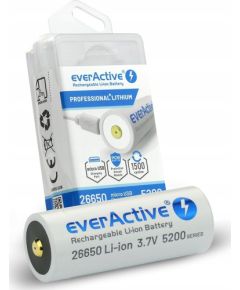 EverActive Akumulator 26650 3,7V Li-ion 5200 mAh micro USB