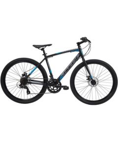 Huffy Carom Gravel 27.5" Vīriešu velosipēds, Shimano TY-300, Matēti melns
