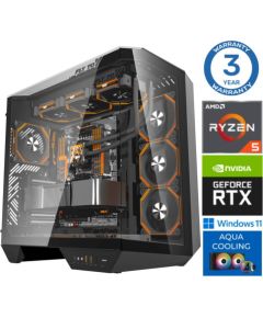 INTOP AQUA Ryzen 5 7600X 64GB DDR5 1TB SSD M.2 NVME+2TB RTX5070 12GB WIN11Pro