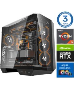 INTOP AQUA Ryzen 5 9600X 16GB DDR5 1TB SSD M.2 NVME RTX5070 12GB no-OS