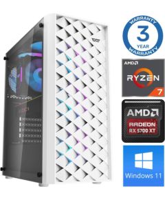 INTOP Ryzen 7 5700X 16GB 500SSD M.2 NVME+2TB RX5700 XT 8GB WIN11