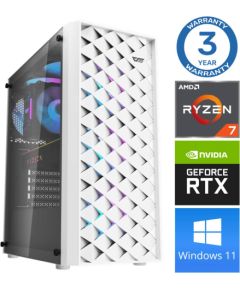 INTOP Ryzen 7 5700X 16GB 250SSD M.2 NVME+2TB RTX3050 6GB WIN11
