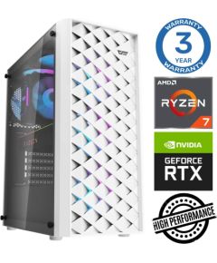 INTOP Ryzen 7 5700X 16GB 250SSD M.2 NVME RTX3050 6GB no-OS