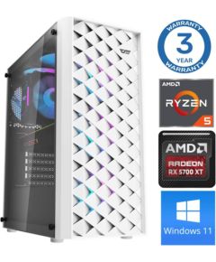 INTOP Ryzen 5 5500 32GB 1TB SSD M.2 NVME RX5700 XT 8GB WIN11