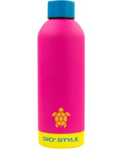 Gio`style Pudele Fluo 0,5L assorti rozā/dzeltena/zaļa/zila