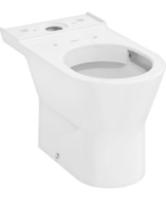 Hansgrohe poda apakša EluPura Original S rimless, 360x640 mm, horizontāls izvads, AquaChannel  Flush, balts