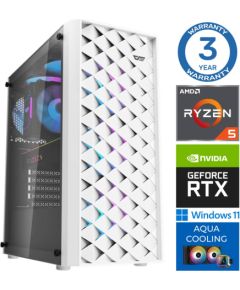 INTOP AQUA Ryzen 5 7600X 32GB DDR5 2TB SSD M.2 NVME+2TB RTX3060 12GB WIN11