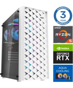 INTOP AQUA Ryzen 5 7600X 16GB DDR5 2TB SSD M.2 NVME+2TB RTX3060 12GB no-OS