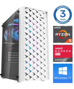 INTOP Ryzen 5 5500 32GB 1TB SSD M.2 NVME RX580 8GB WIN11
