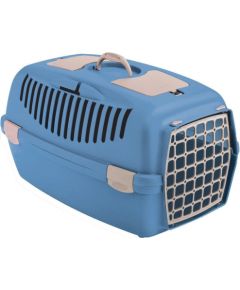 Zolux Stefanplast Transporter Gulliver 3 plastikowe drzwi niebieski [99850]