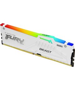 Kingston Technology FURY Beast 32GB 6000MT/s DDR5 CL30 DIMM White RGB XMP