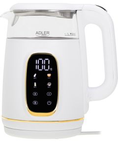 Adler AD 1305WG Elektriskā tējkanna ar temperatūras kontroli 1.7L 2200W