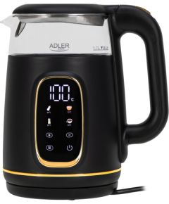 Adler AD 1305BG Elektriskā tējkanna ar temperatūras kontroli 1.7L 2200W