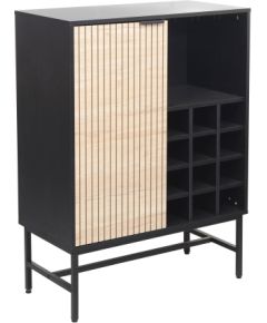 Skapis HELVE ar vīna statīvu 80x40xH110cm, melamīns