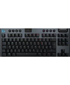 (Ir veikalā) Keyboard Logitech G915 X LightSpeed TKL Linear US (W), black