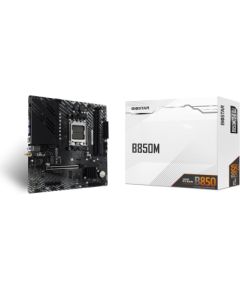 Mainboard BIOSTAR AMD B850 SAM5 Micro-ATX 1xPCI-Express 4.0 4x	 1xPCI-Express 4.0 16x 2xM.2 1xHDMI 1xDisplayPort 6xUSB 2.0 6xUSB 3.2 1xUSB-C 1xRJ45 3xAudio port B850MT2-EDJ