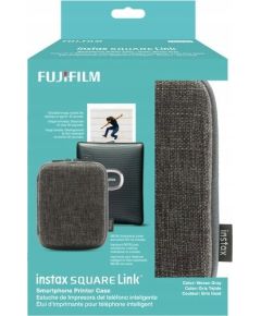 CASE fujifilm instax Square Link Printer Case woven gray