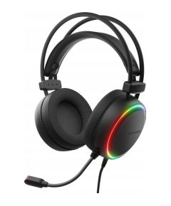 Austiņas Genesis Neon 613 G2 RGB Black