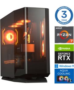 INTOP AQUA Ryzen 7 9800X3D 32GB DDR5 1TB SSD M.2 NVME RTX5070Ti 16GB WIN11