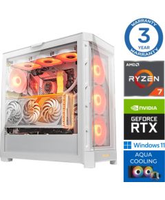 INTOP AQUA Ryzen 7 7800X3D 32GB DDR5 1TB SSD M.2 NVME RTX5070 12GB WIN11