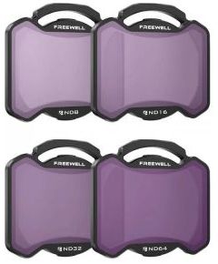 Freewell   Set of 4 filters ND8,16,32,64 Freewell for DJI Avata 2