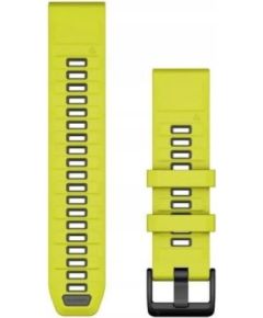 Siksniņa Garmin QuickFit 22mm Silikon Amp Yellow/Graphit