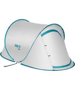 Pludmales telts NC3743 CAMPING POP UP TENT LIGHT GRAY NILS CAMP