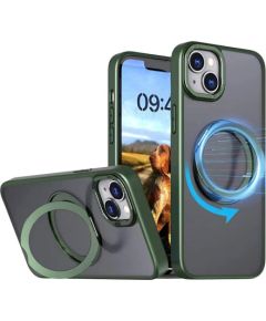 Mocco Mag Ring Rotating Aizsargapvalks priekš Apple iPhone 16 Plus