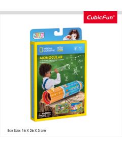 CUBIC FUN National Geographic 3D dėlionė Monoklis