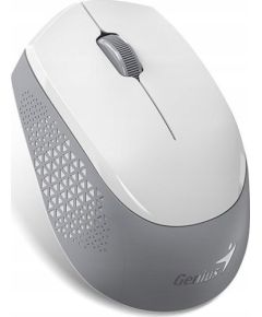 Mouse wireless, Genius NX-8000S BT, white and gray, optical, 1200DPI